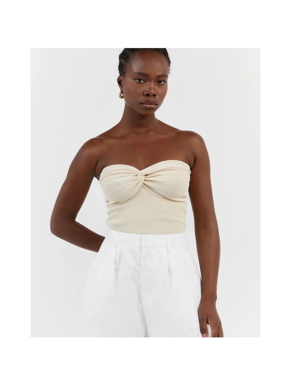 Dissh Anika Twisted Cream Top